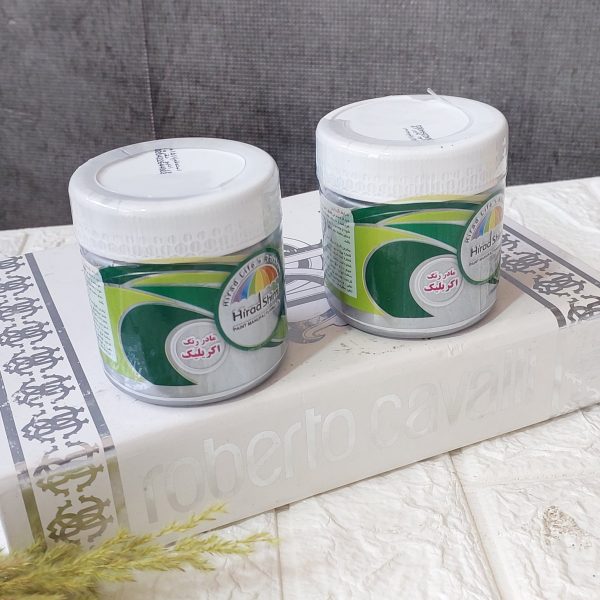 رنگ اکرولیک نقره ای