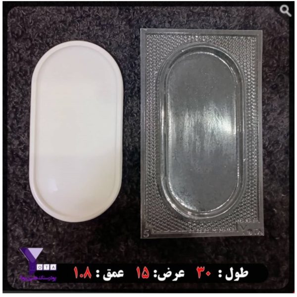 سینی بیضی بزرگ کد 5